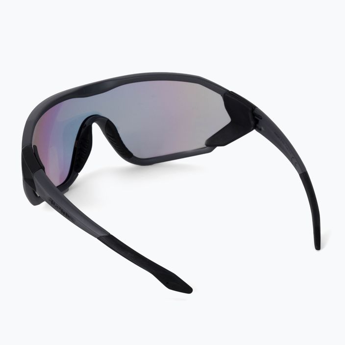 Bicycle goggles Alpina S-Way VM coal matt black/rainbow mirror 2