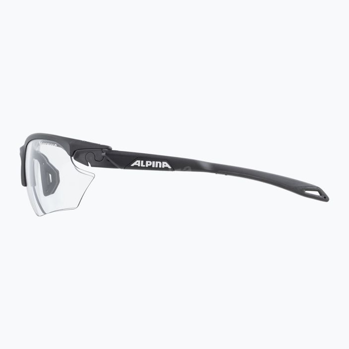 Bicycle goggles Alpina Twist Five Hr S V black matte/black 7