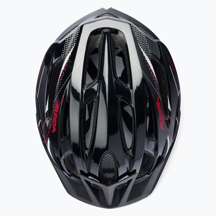Bicycle helmet Alpina MTB 17 black/white/red 6
