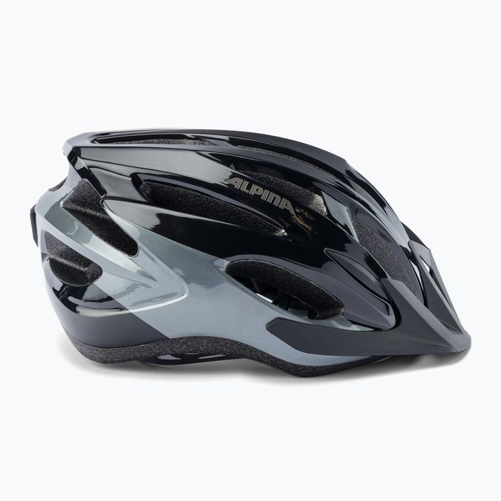 Bicycle helmet Alpina MTB 17 black/grey 3