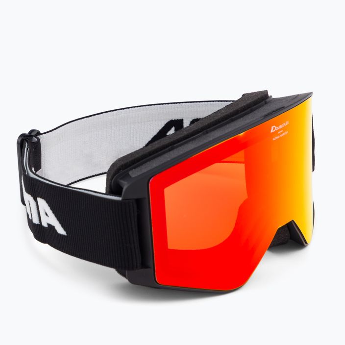 Ski goggles Alpina Narkoja Q-Lite black/orange