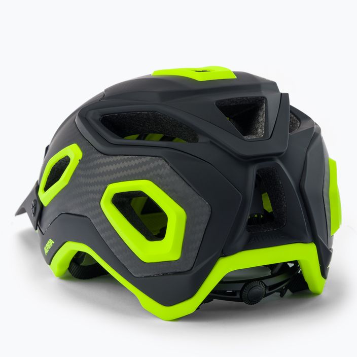 Bicycle helmet Alpina Rootage black neon/yellow 4