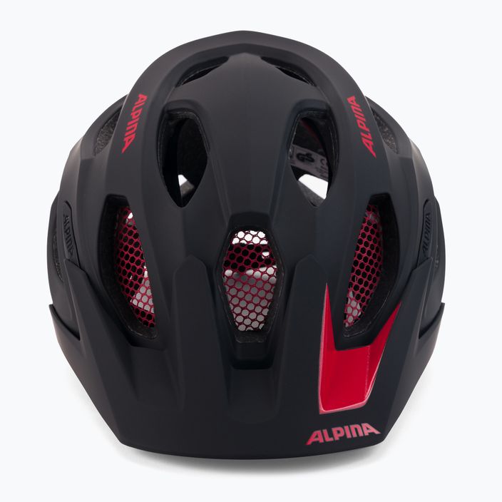 Bicycle helmet Alpina Carapax 2.0 black/red matte 2