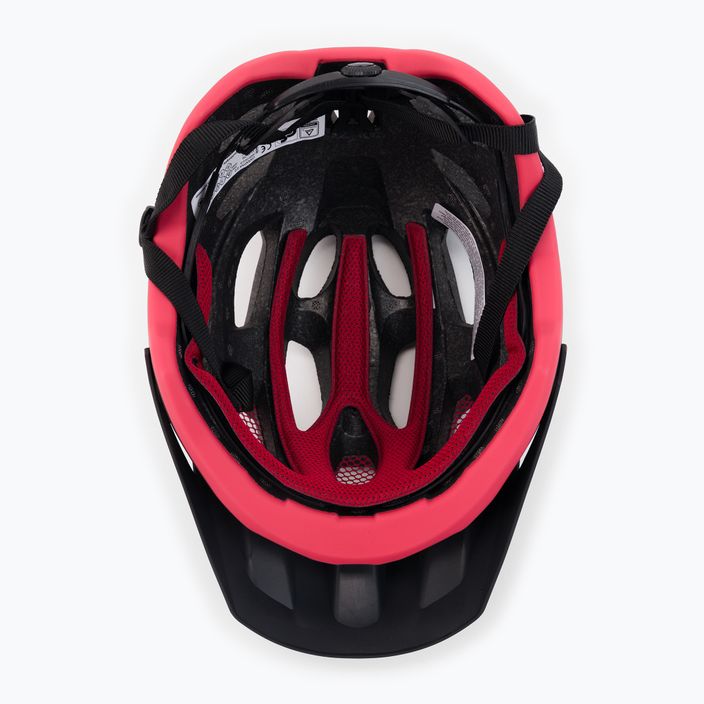 Bicycle helmet Alpina Carapax 2.0 black/red matte 5