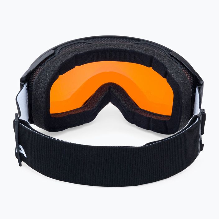 Ski goggles Alpina Big Horn QV-Lite black matt/blue sph 3