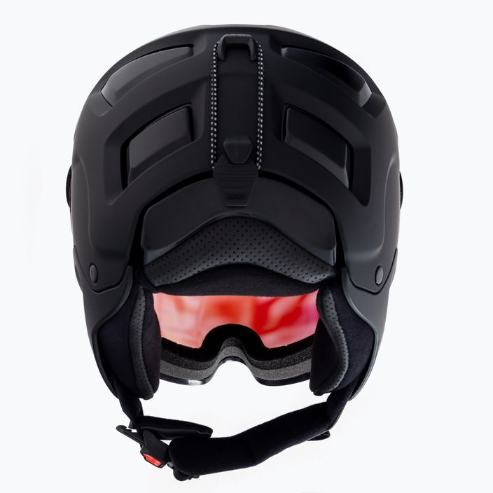 Ski helmet Alpina Attelas Visor QVM black matt/silver 3