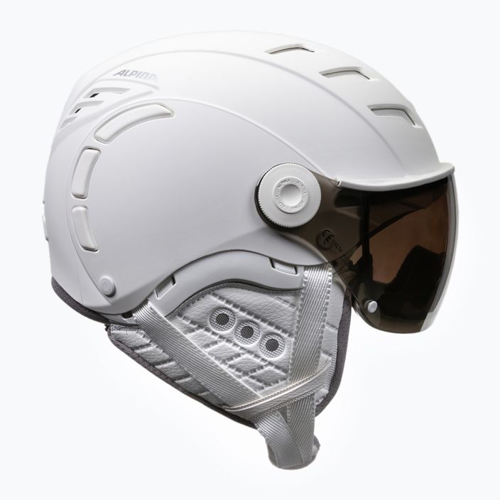 Ski helmet Alpina Jump 2.0 VM white/gray matt 4