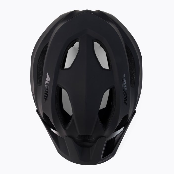 Bicycle helmet Alpina Carapax 2.0 black matte 6