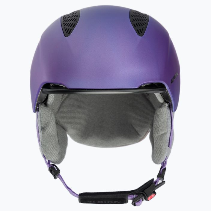 Children's ski helmets Alpina Grand Jr flip-flop purple 2