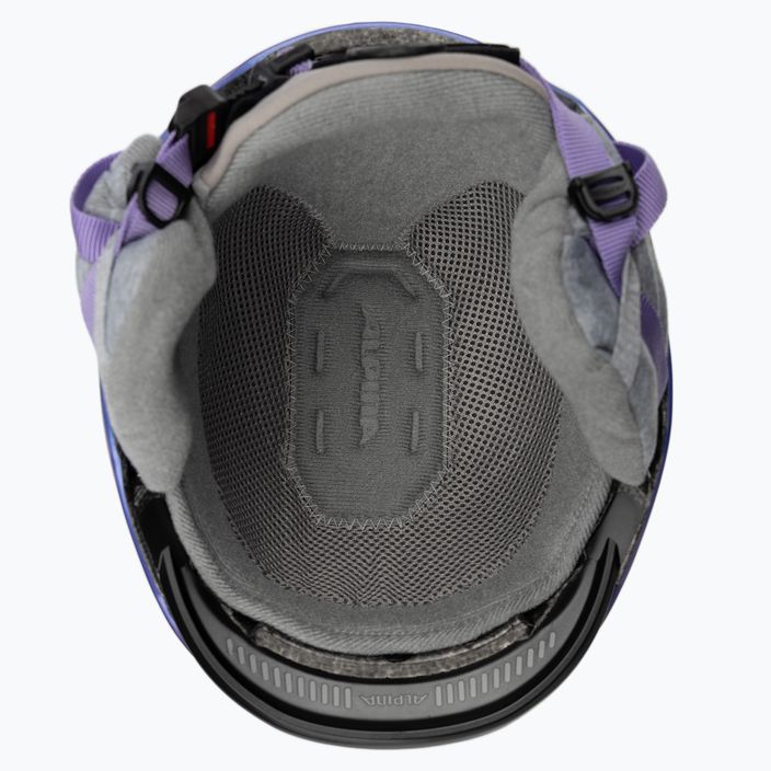 Children's ski helmets Alpina Grand Jr flip-flop purple 5