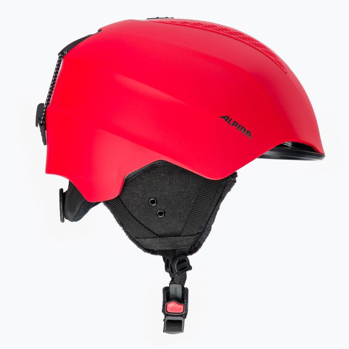 Ski helmet Alpina Grand red matt 4