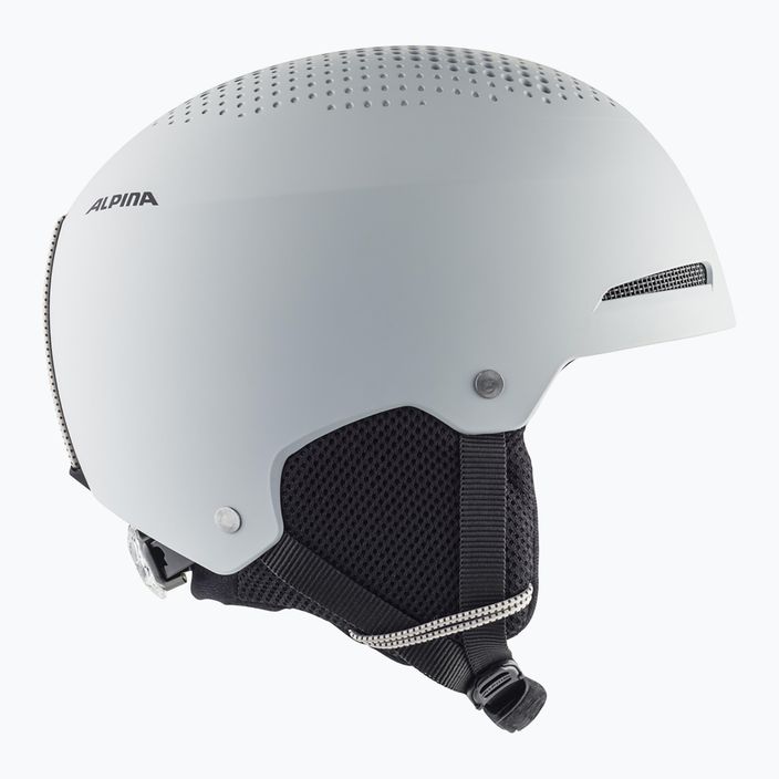 Children's ski helmets Alpina Zupo grey matt 11
