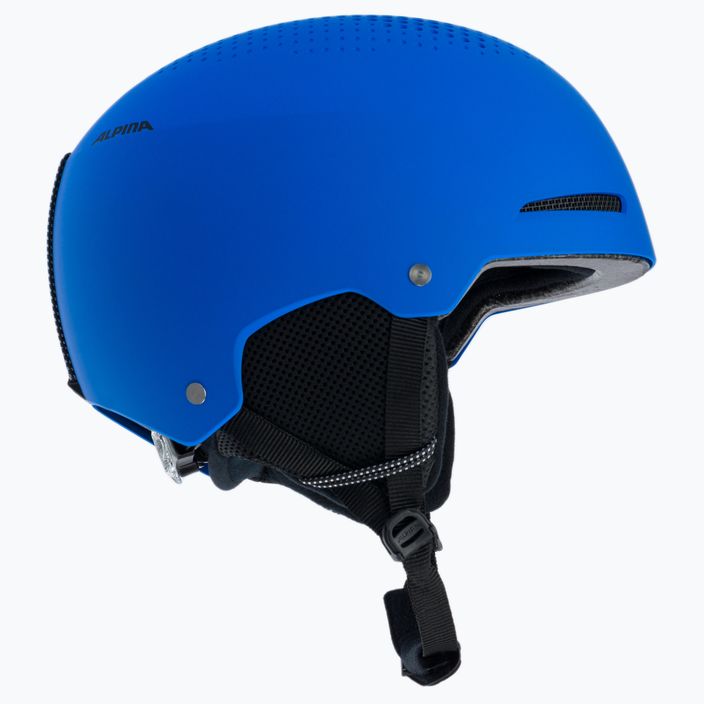 Children's ski helmets Alpina Zupo blue matt 4