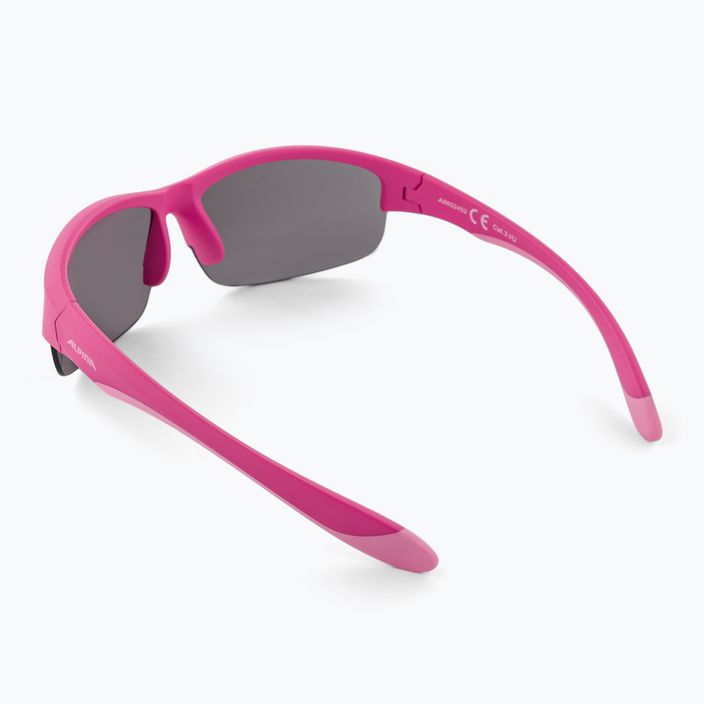 Children's sunglasses Alpina Junior Flexxy Youth HR pink matt/black 2