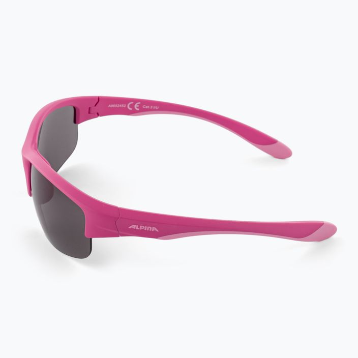 Children's sunglasses Alpina Junior Flexxy Youth HR pink matt/black 4