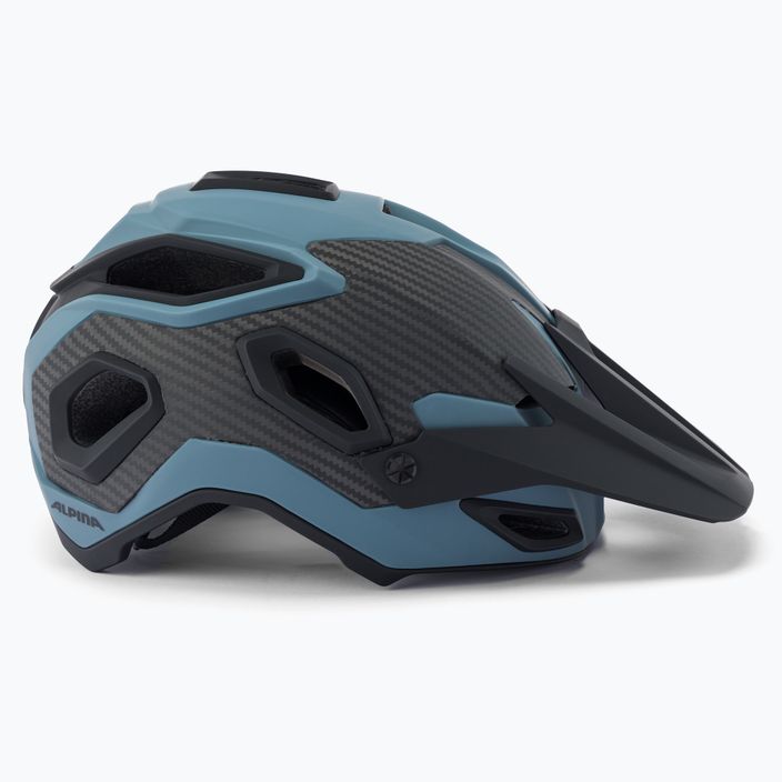Bicycle helmet Alpina Rootage dirt blue matt 3
