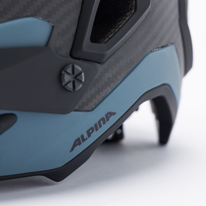 Bicycle helmet Alpina Rootage dirt blue matt 7