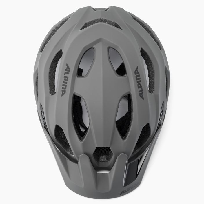 Bicycle helmet Alpina Carapax 2.0 coffee/grey matt 6