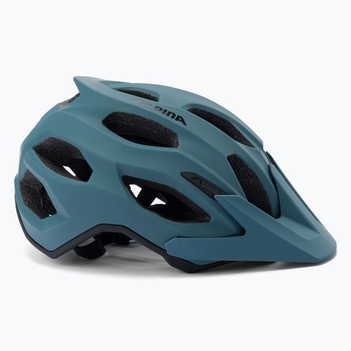 Bicycle helmet Alpina Carapax 2.0 dirt blue matt 3