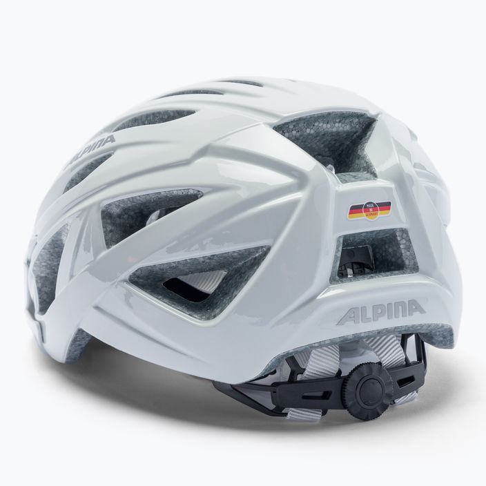 Bicycle helmet Alpina Parana white gloss 4