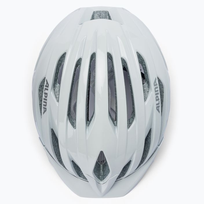 Bicycle helmet Alpina Parana white gloss 6