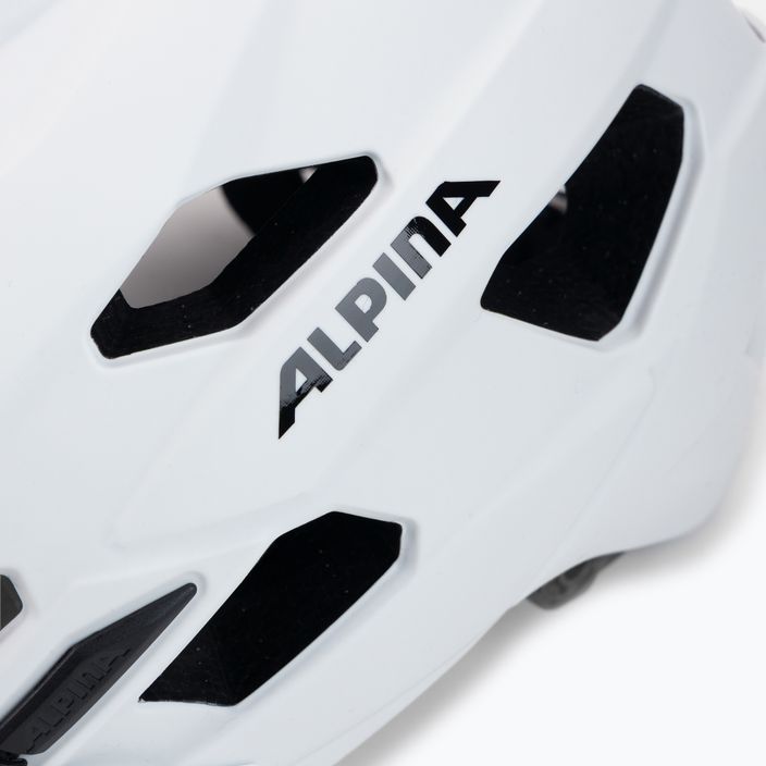 Bicycle helmet Alpina Anzana white matte 5