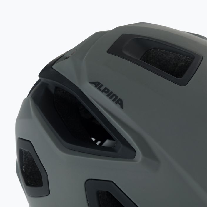 Bicycle helmet Alpina Comox coffee/grey matt 8