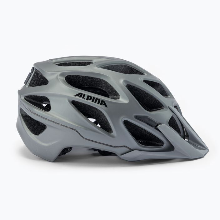 Bicycle helmet Alpina Mythos 3.0 L.E. dark silver matte 3