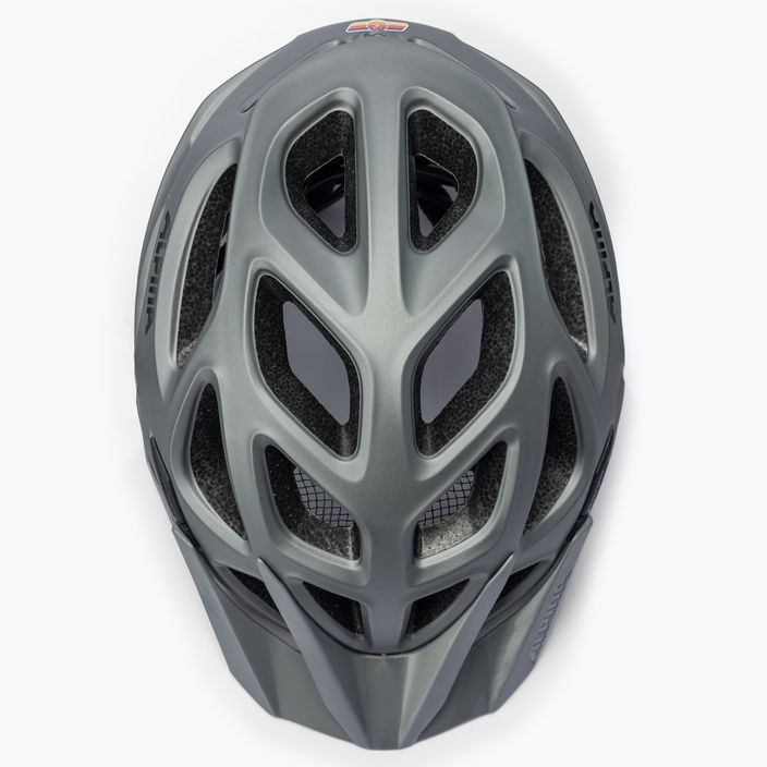 Bicycle helmet Alpina Mythos 3.0 L.E. dark silver matte 6