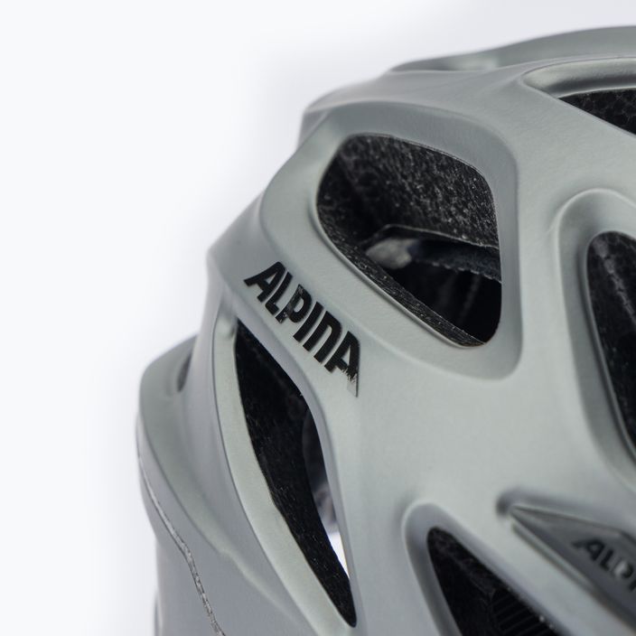 Bicycle helmet Alpina Mythos 3.0 L.E. dark silver matte 7