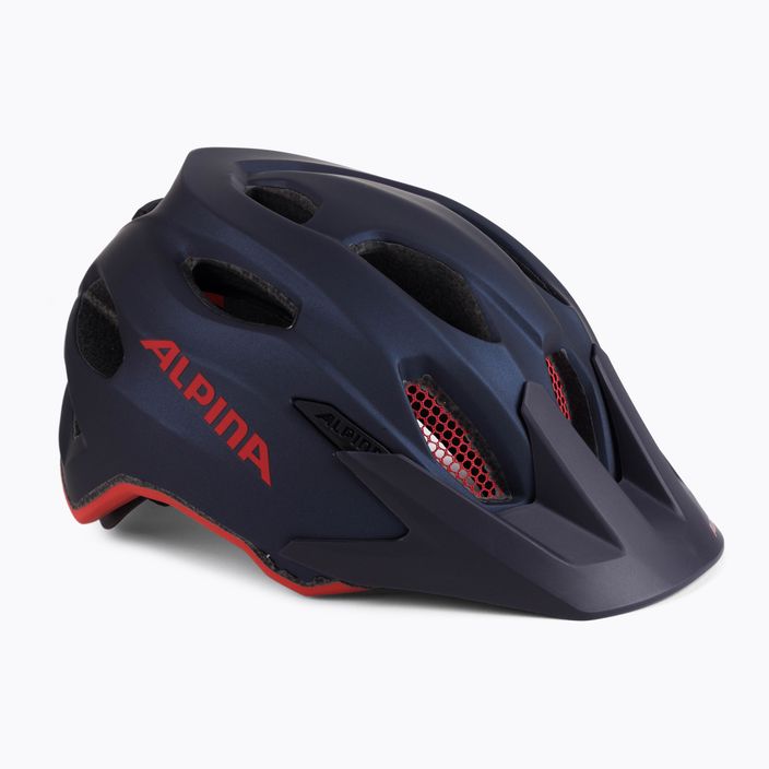 Children's bicycle helmet Alpina Carapax indigo matte