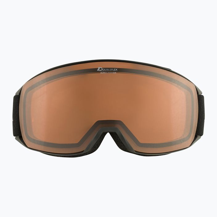 Ski goggles Alpina Nakiska black/rose matt/orange 7