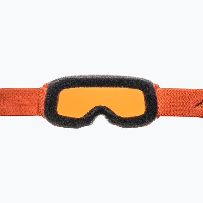 Children's ski goggles Alpina Piney pumpkin matt/orange 8