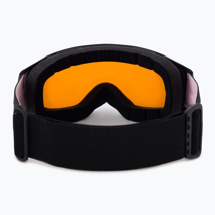 Ski goggles Alpina Estetica Q-Lite black/rose matt/rainbow sph 3