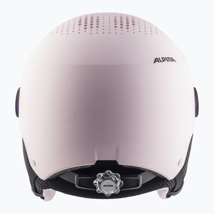 Children's ski helmets Alpina Zupo Visor Q-Lite rose matt 12