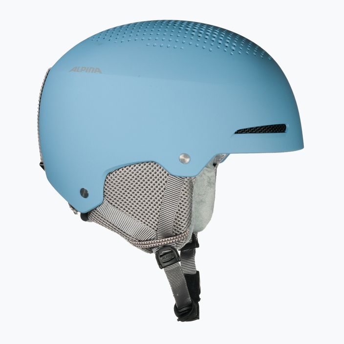 Children's ski helmets Alpina Zupo skyblue matt 4