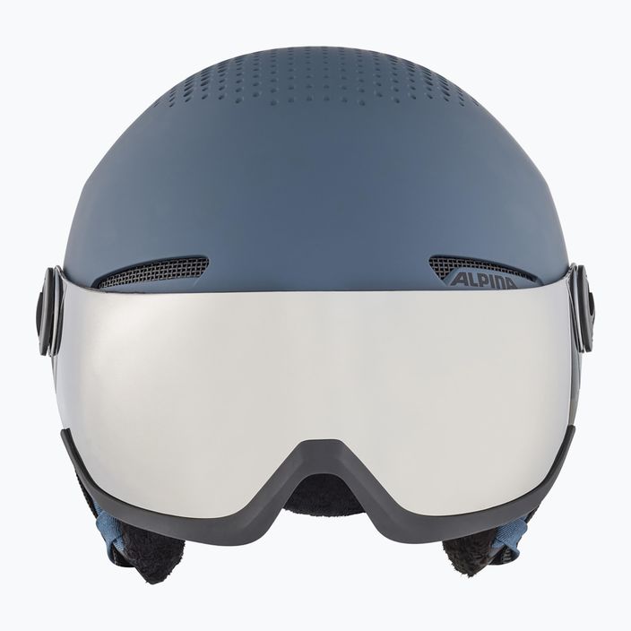 Ski helmet Alpina Arber Visor Q Lite ink matt 12