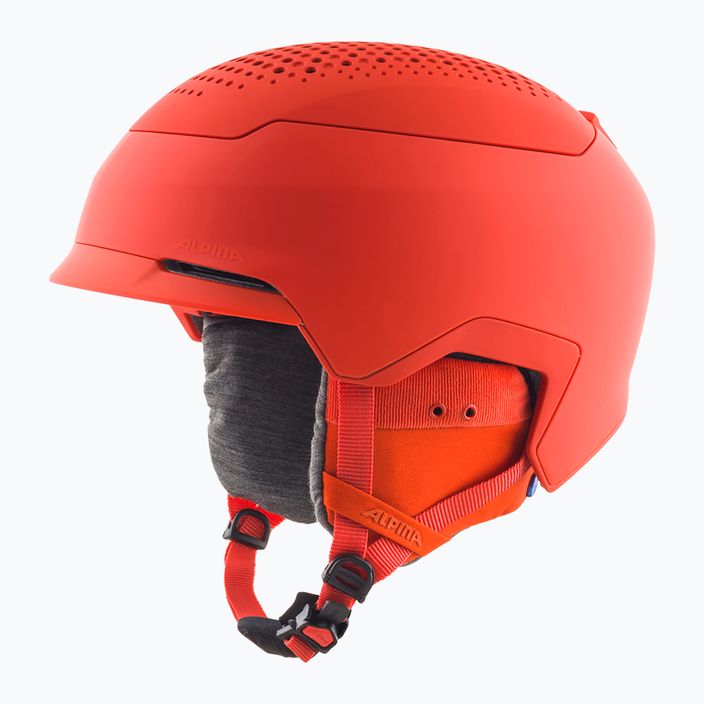 Ski helmet Alpina Gems pumpkin/orange matt 10