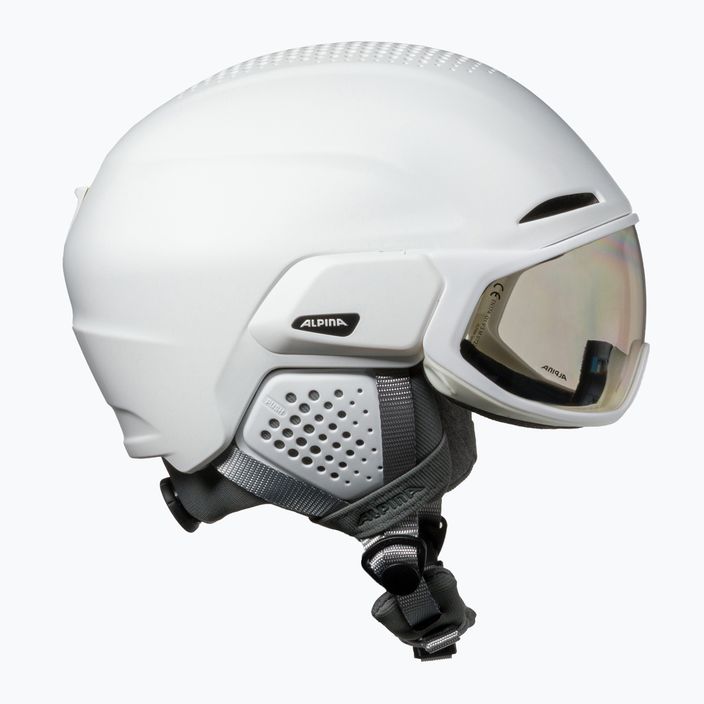 Ski helmet Alpina Alto V white matt 4