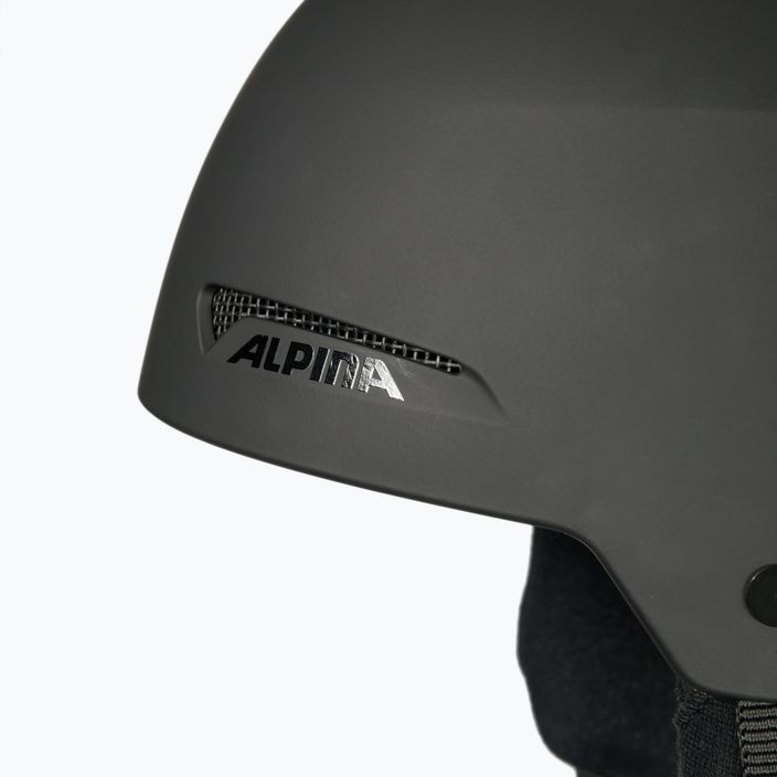 Ski helmet Alpina Arber black matte 7