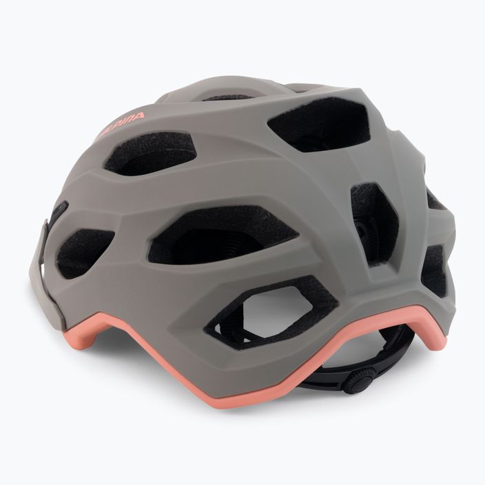 Bicycle helmet Alpina Carapax 2.0 moon grey peach matt 4
