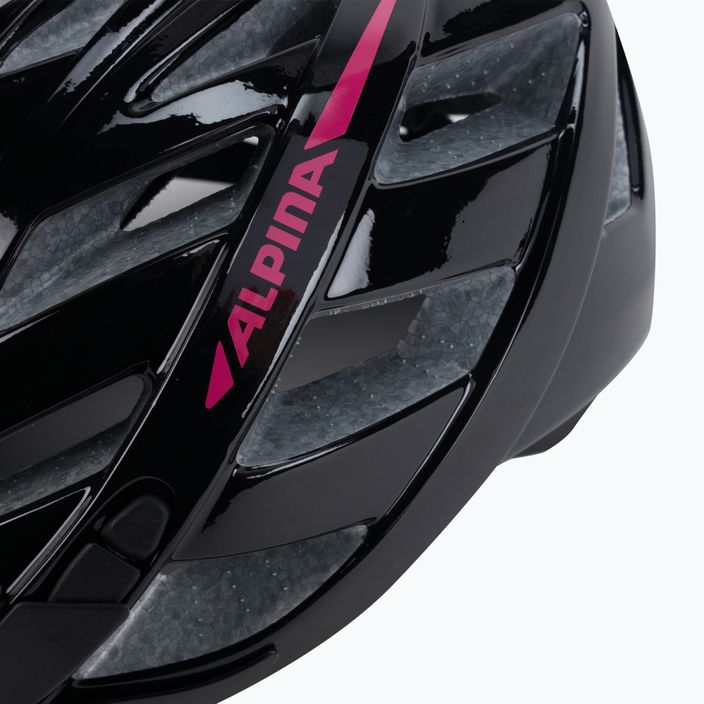 Bicycle helmet Alpina Panoma 2.0 black/pink gloss 7