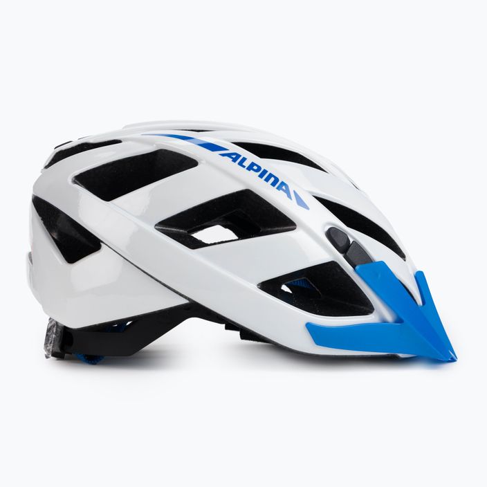 Bicycle helmet Alpina Panoma 2.0 white/blue gloss 3