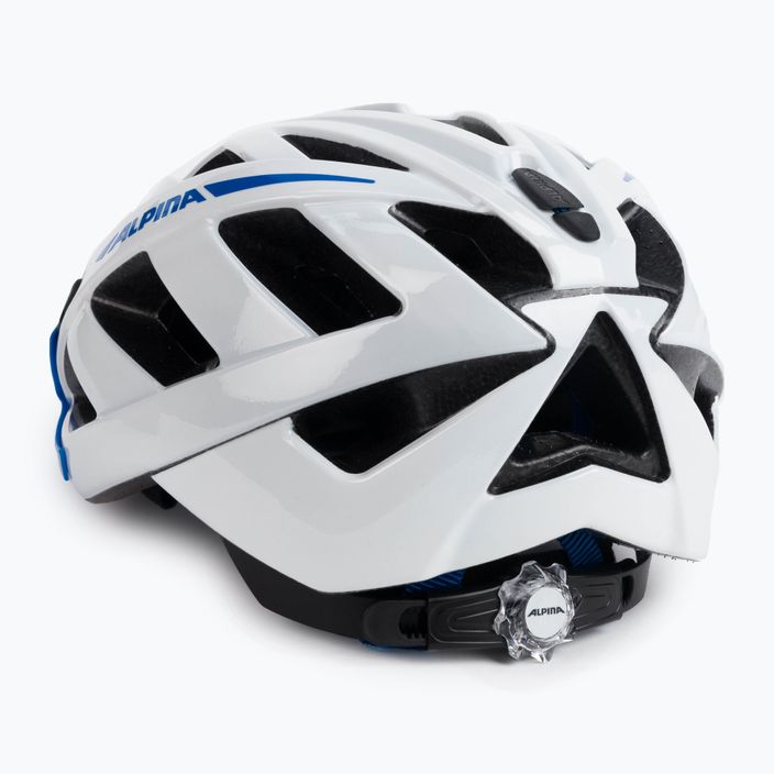 Bicycle helmet Alpina Panoma 2.0 white/blue gloss 4