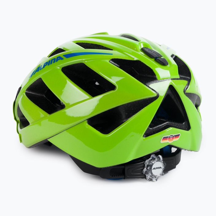 Bicycle helmet Alpina Panoma 2.0 green/blue gloss 4
