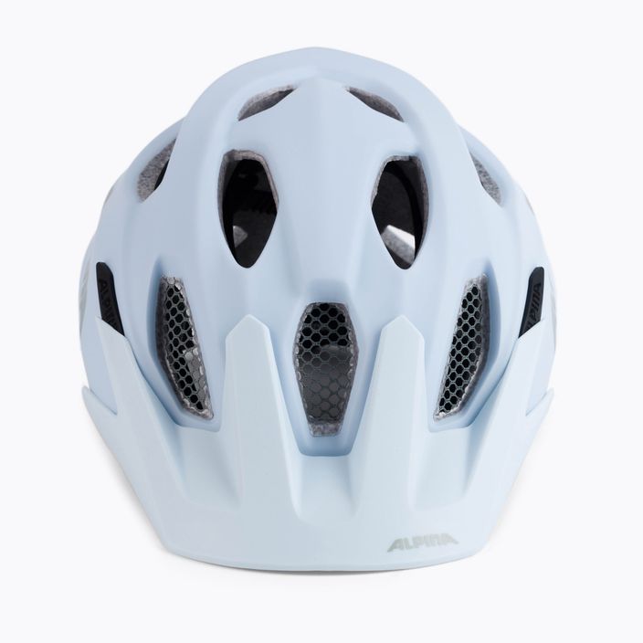 Children's bicycle helmet Alpina Carapax dove blue/grey matte 2