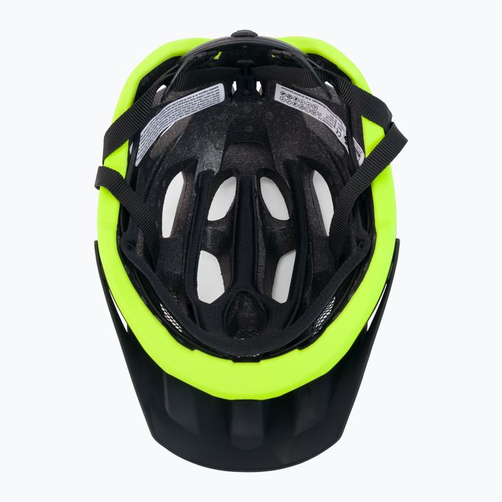 Bicycle helmet Alpina Carapax 2.0 black neon/yellow matte 5