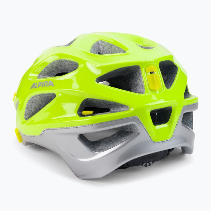 Bicycle helmet Alpina Mythos 3.0 L.E. be visible/silver gloss 4