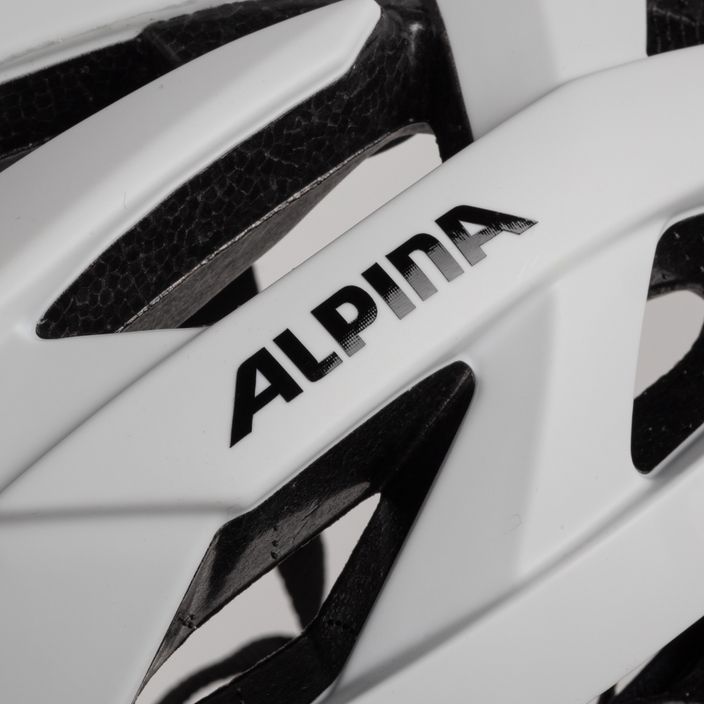 Bicycle helmet Alpina Valparola white matte 7