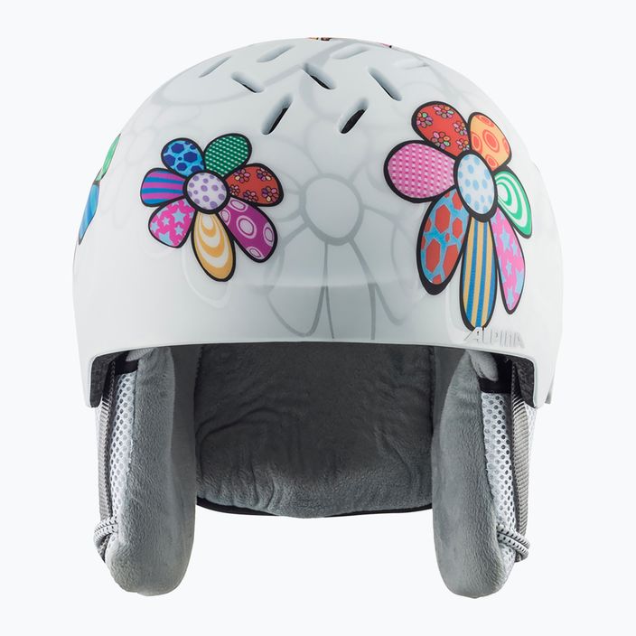 Children's ski helmets Alpina Pizi patchwork/flower matt 10